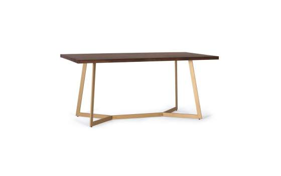 Mesa Comedor de 170 Madera Mango y Metal Diseño Etnico Ariast