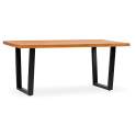Mesa Comedor de 180 X 90 Estilo Industrial Serie Madhu