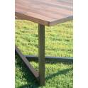 Mesa Comedor de Forja y Madera Estilo industrial Serie Anjar