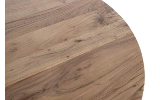 Mesa Comedor Diseño Industrial Redonda de 116 Alcobia