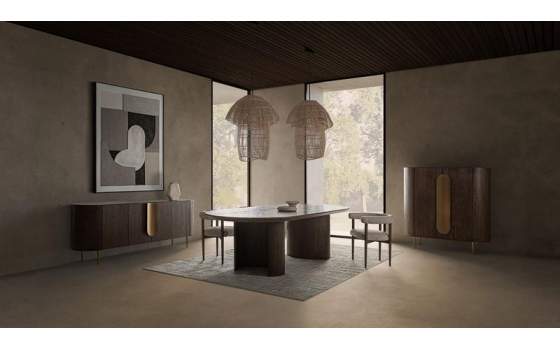 Mesa Comedor Diseño Moderno 270 cm serie Treignac