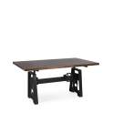 Mesa Comedor Elevable Estilo Rustico Industrial Serie Pipa