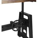 Mesa Comedor Elevable Estilo Rustico Industrial Serie Pipa