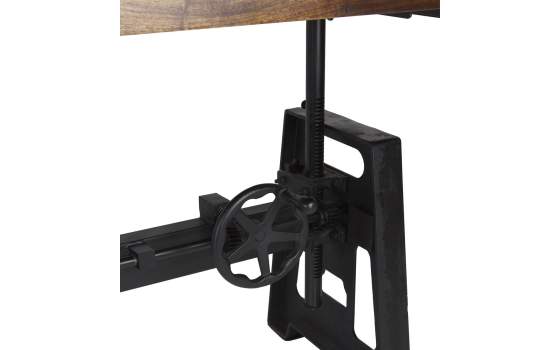 Mesa Comedor Elevable Estilo Rustico Industrial Serie Pipa