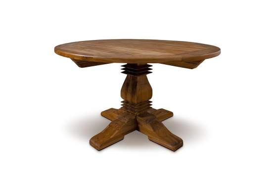 Mesa Comedor Estilo Contemporaneo Redonda 2 Tamaños Atlanta
