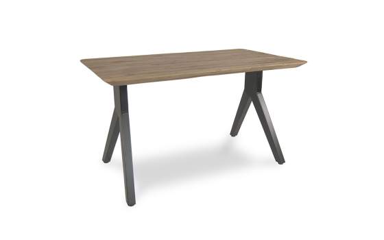 Mesa Comedor Estilo Industrial Madera Acero 140 Alkizat