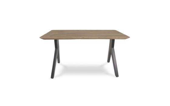 Mesa Comedor Estilo Industrial Madera Acero 140 Alkizat