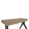 Mesa Comedor Estilo Industrial Madera Acero 140 Alkizat