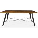 Mesa Comedor Estilo Industrial Madera Forja Serie Atlanta