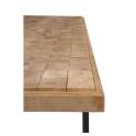 Mesa Comedor Estilo Industrial Tablas Recicladas Natens