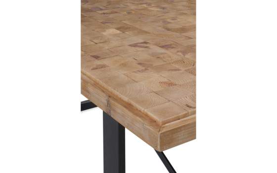 Mesa Comedor Estilo Industrial Tablas Recicladas Natens