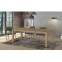 Mesa Comedor Extensible 3 Tamaños Roble Adott