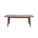 Mesa Comedor Extensible Actual Color Nogal Claro Serie Alort
