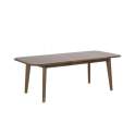 Mesa Comedor Extensible Actual Color Nogal Claro Serie Alort