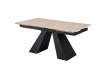 Mesa Comedor Extensible de 160 a 240 Metal y Porcelanico Aguade