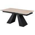Mesa Comedor Extensible de 160 a 240 Metal y Porcelanico Aguade