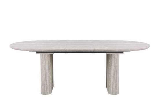 Mesa Comedor Extensible de 180 a 220 Blanco Aguas - Aguade