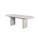 Mesa Comedor Extensible de 180 a 220 Blanco Aguas - Aguade