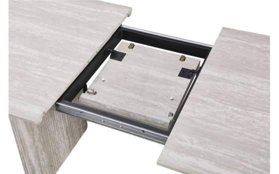 Mesa Comedor Extensible de 180 a 220 Blanco Aguas - Aguade