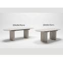Mesa Comedor Extensible de 180 a 220 Blanco Aguas - Aguade