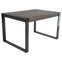 Mesa Comedor Extensible de Forja Madera Estilo industrial Anjar Mesa Comedor Extensible de Forja Madera Estilo industrial Anjar