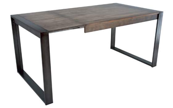 Mesa Comedor Extensible de Forja Madera Estilo industrial Anjar Mesa Comedor Extensible de Forja Madera Estilo industrial Anjar