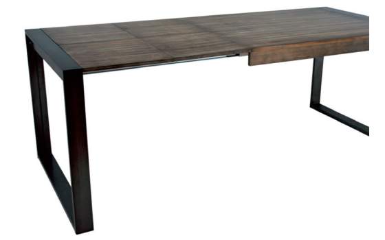 Mesa Comedor Extensible de Forja Madera Estilo industrial Anjar Mesa Comedor Extensible de Forja Madera Estilo industrial Anjar