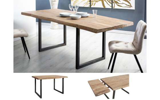 Mesa Comedor Extensible Diseño Actual Serie Ariadas