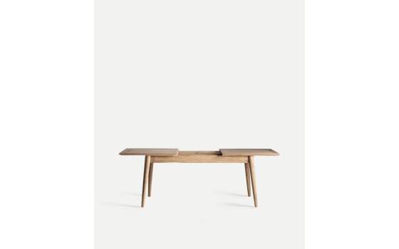 Mesa Comedor Extensible Madera Mindi Serie Avre
