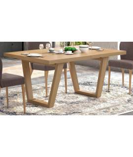 Mesa Comedor Extensible Roble Adott