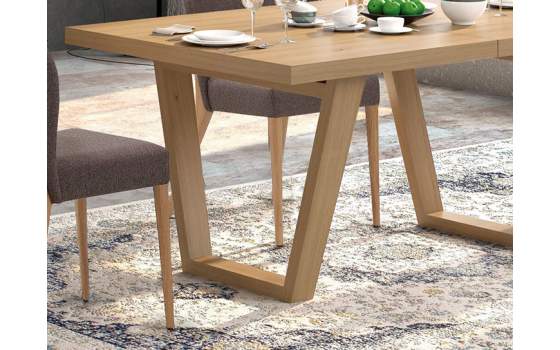 Mesa Comedor Extensible Roble Adott