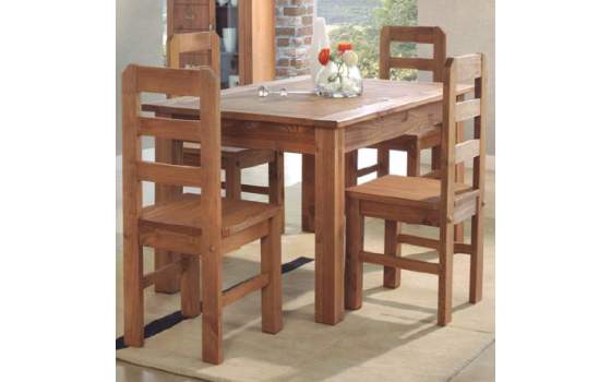 Mesa Comedor Extensible Rustica Actual Baiada