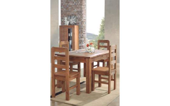 Mesa Comedor Extensible Rustica Actual Baiada