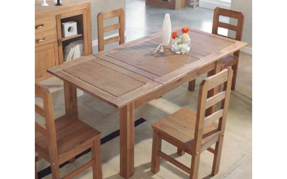 Mesa Comedor Extensible Rustica Actual Baiada