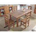 Mesa Comedor Extensible Rustica Actual Baiada