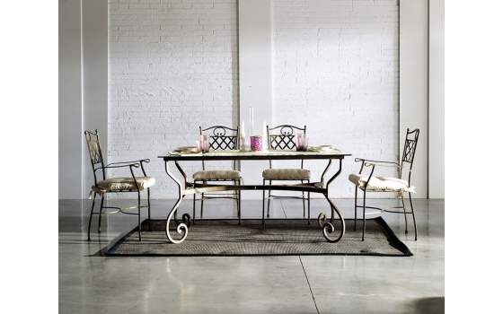 Mesa Comedor Forja Damasco