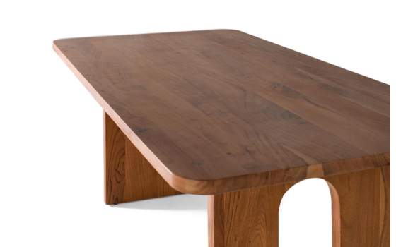 Mesa Comedor Grande 200 cm  Madera Acacia Serie Aratany