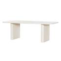 Mesa Comedor Grande 220 cm Color Crema Serie Avio