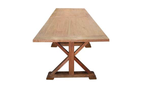 Mesa Comedor Grande Estilo Rustico Madera de Mango Atlanta