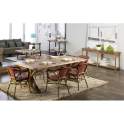 Mesa Comedor Grande Estilo Rustico Madera de Mango Atlanta