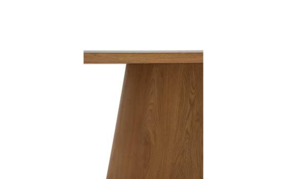 Mesa Comedor Grande Oval Diseño Actual Serie Aldegati