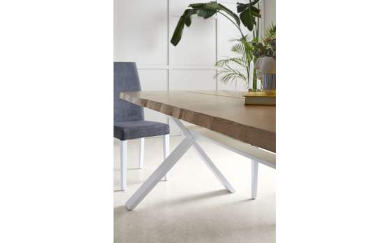 Mesa Comedor Grande Rustico Madera Maciza Serie