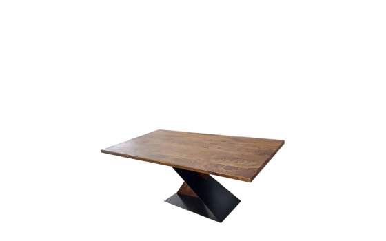Mesa Comedor Industrial Madera y Forja Serie Munich