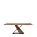 Mesa Comedor Industrial Madera y Forja Serie Munich