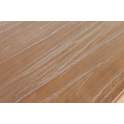 Mesa Comedor Madera Maciza Bicolor Patas Negras Provenzal Siena