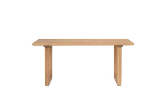 Mesa Comedor Madera Maciza Teca Natural Serie Eyre