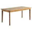 Mesa Comedor Madera Mango Gris Decape Natural Serie Atrade