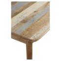 Mesa Comedor Madera Mango Gris Decape Natural Serie Atrade