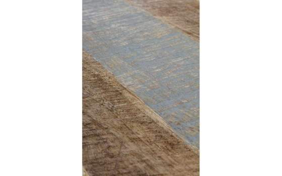 Mesa Comedor Madera Mango Gris Decape Natural Serie Atrade