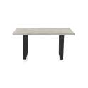 Mesa Comedor Madera Mango Patinado y Acero Atilant Mesa Comedor Madera Mango Patinado y Acero Atilant